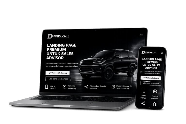 drivvor.com 
Landing Page for Car Dealer